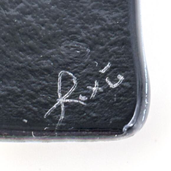 Vintage Sterling Silver 925 Blue Dichroic Glass Initial D Pendant - Picture 6 of 8